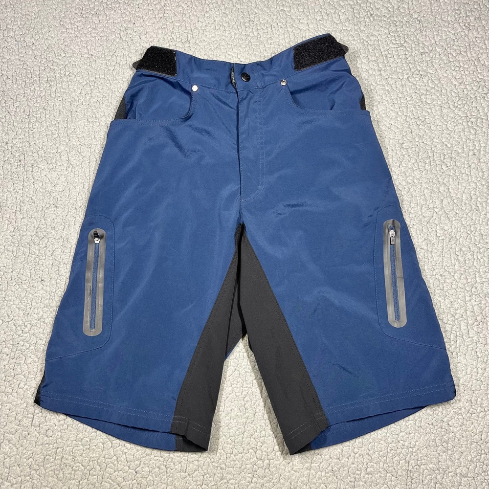 Zoic Ether Cycling Shorts Men S Mountain Bike MTB Cargo Blue Gorpcore